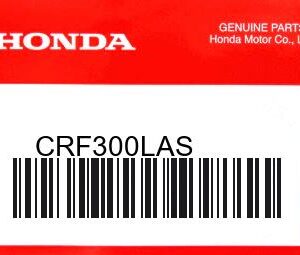 HONDA MOTOR EUROPE LTD.SLOUGH - CRF300LAS HONDA CRF300LAS
