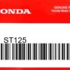 HONDA MOTOR EUROPE LTD.SLOUGH - ST125 HONDA ST125